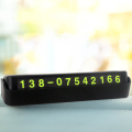 Car Temporary Parking Card Phone Number Card Plate Telephone Number Car Park Cards Parking Assistance. 