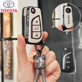 (Preorder) Folding Car Key Case For Toyota REVO/ALTIS Keyring Revo. 