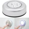 LED Touch Night Emergency Light Lamp, Stick On Wall Ceiling, Battery Operated. 