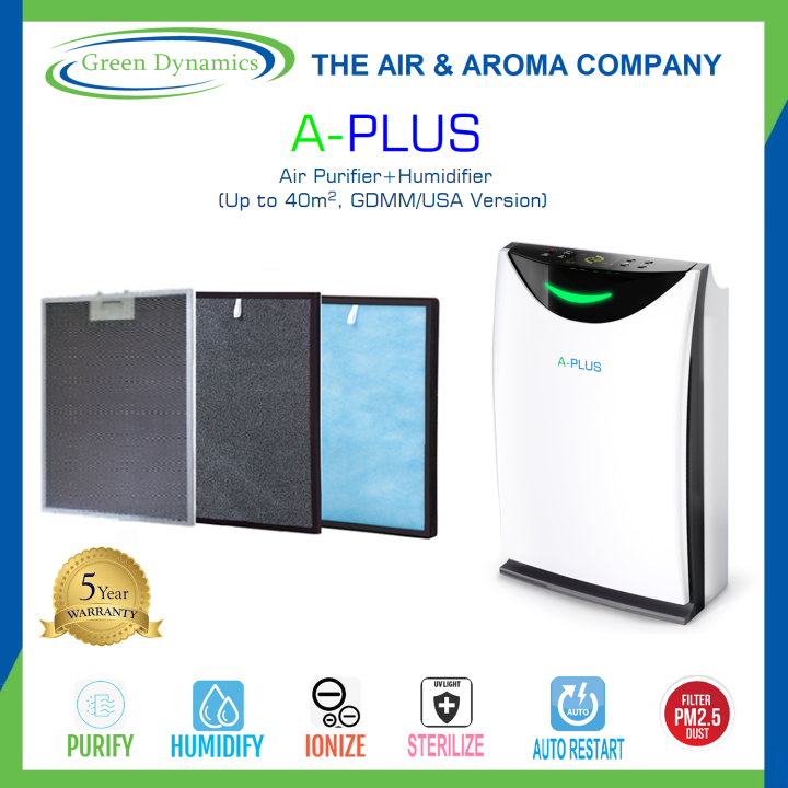 A-PLUS | Air Purifier+Humidifier ( 40m² )