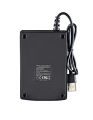 Four-slot Multi-Compatible AA/AAA Battery USB Charger. 