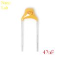 20pcs Capacitor Multilayer Ceramic 47nF (0.047uF) 50V. 