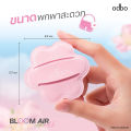 (Preorder) ODBO BLOOM AIR PUFF - Soft and gentle flower-shaped puff, doesn't absorb foundation OD8076. 