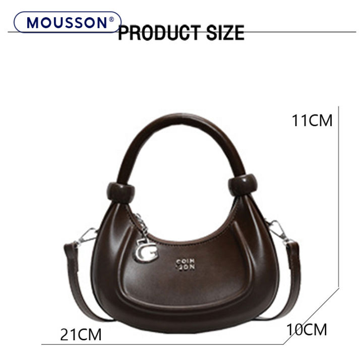 (Preorder)MOUSSON%20New%20Women's%20Handbag%20Simple%20Retro%20Armpit%20Dumpling%20Bag%20Casual%20Shoulder%20Bag%20Crossbody%20Bag%20%E1%80%A1%E1%80%99%E1%80%BB%E1%80%AD%E1%80%AF%E1%80%B8%E1%80%9E%E1%80%99%E1%80%AE%E1%80%B8%E1%80%98%E1%80%B1%E1%80%B8%E1%80%9C%E1%80%BD%E1%80%9A%E1%80%BA%E1%80%A1%E1%80%AD%E1%80%90%E1%80%BA%20-%20Image%204
