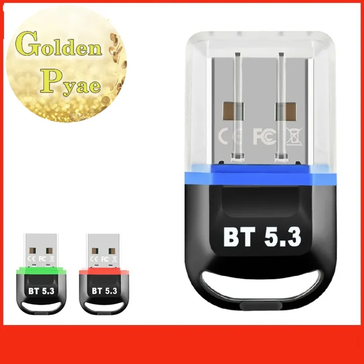 GP BT 5.3 Bluetooth USB Adapter Driver free Desktop Laptop Bluetooth Receiver Speaker Headphone Microphone
