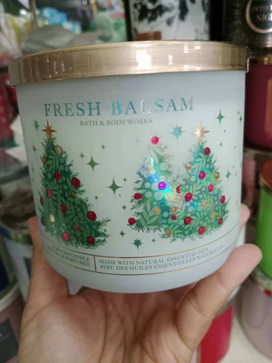 (Preorder)Bath%20and%20Body%20Works%20FRESH%20BALSAM%201-Wick%20Candle%20411g.%20-%20Image%206