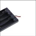 AA Battery Holder 4 Slot with Cover and On/Off Switch. 