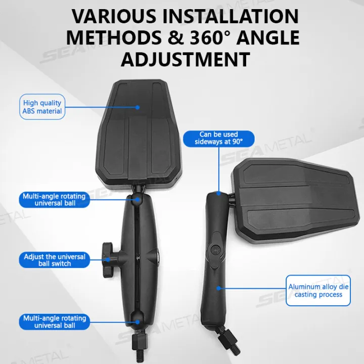 (Preorder)Motorcycle%20Rearview%20Mirror%20Foldable%20360%20%E2%80%8B%E2%80%8BDegree%20Rotation%20Handle%20Bar%20For%20ADV%20Off-Road%20Motorcycle%20Westwind%20-%20Image%202