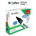 FlexOffice Whiteboard Marker FO-WB02 (12pcs) - 3 Colors - 2.5mm - Refillable - Made In Vietnam. 