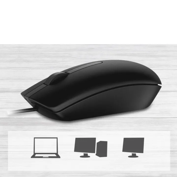 Dell%20Ms116%20Black%20Accurate%20Positioning%20Notebook%20Computer%20Plastic%20Office%20USB%20Interface%20Optical%20Wired%20Mouse%20-%20Image%209