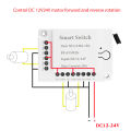 Four-way wireless remote control switch DC12V24V three-way car tailgate gate garage door lift controller. 