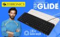 ZEBRONICS Zeb-Glide USB Wired Multimedia Keyboard for PC/Laptop with Rupee Symbol Key, Plug & Play, Gold Plated USB Connector (GLIDE BLACK). 