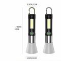 Smiling-Shark-SD0707-Ultra-Bright-Torchlight-LED-Flashlight-M60-Camping-Light-Torch-Light-Pocket-Portable-With-Hook-USB-Rechargeable-Outdoor-Zoomable-Waterproof-Hiking-Emergency. 