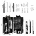 115 in 1 Screwdriver Set Anti-slip Handle Magnetic Screwdriver for DIY Work Small Electronic Devices Disassembly Tools. 