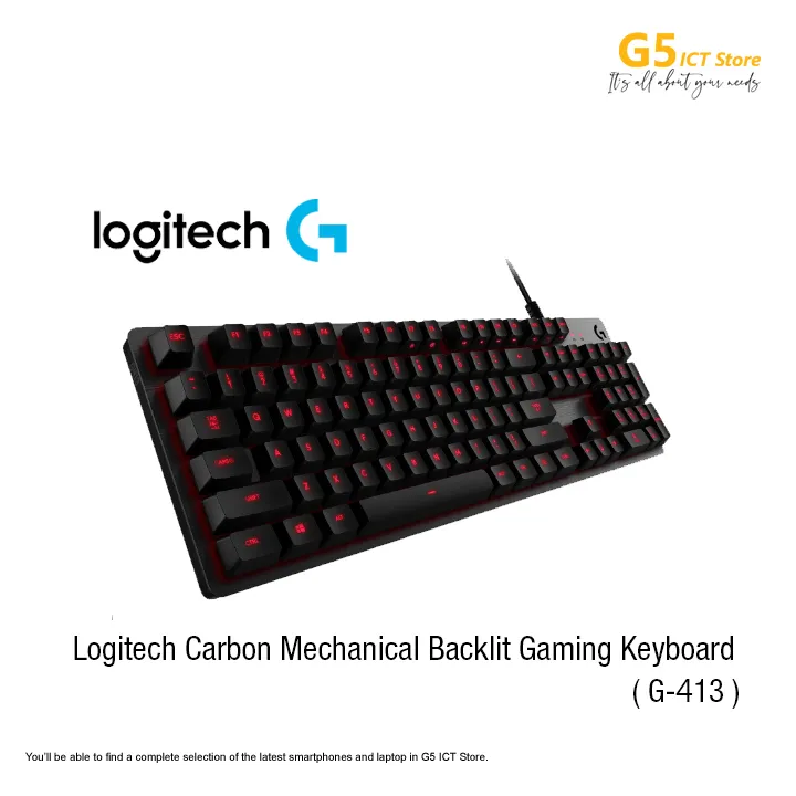 Logitech%20%20G413%20Carbon%20Mechanical%20Backlit%20Gaming%20Keyboard%20-%20Image%202