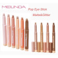 (Preorder) MEILINDA MATTE POP EYE STICK (Matte, Glitter?) Creamy Matte Eyeshadow Stick MC3118. 