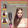 Golden Pyae 2 in 1 Hair dryer Styling Brush 1000W Hair Curlers Hair Straightener Hot Comb (ဆံပင်လေမှုတ်စက်နှင့် ပုံသွင်းဘီး). 