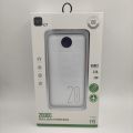 Yi 2USB polymer 20000 mAh Power Bank,Dual Smart Fast Charging Ports Provide Flexible Power. 
