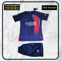 PSG Home Kit  2023-24 (Fan Version). 