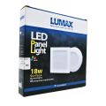 Lumax Panel light Surface Square 18W Daylight. 