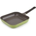 LBS1286 LOCK & LOCK BIRDS GRILL PAN IH-28CM (LIGHT GREEN). 