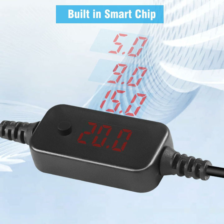 USB%20C%20to%20DC%20PD%20Adapter%20Cable%20with%2010%20Connecor%20Tips,Type-C%20to%20DC%20Power%20Cable%20Output%20Adjustable%20Voltage%205V-9V-12V-15V-20V%20PD%20Fast%20Charging%20Cable%20-%20Image%204
