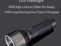 Xiaomi NexTool 2000 Lumen Rechargeable Flashlight. 