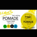 VitaCo Pomade Super Hold Yellow 80g ဗိုက်တာကိုပိုးမိတ် ခေါင်းလိမ်းဆီ အဝါ. 