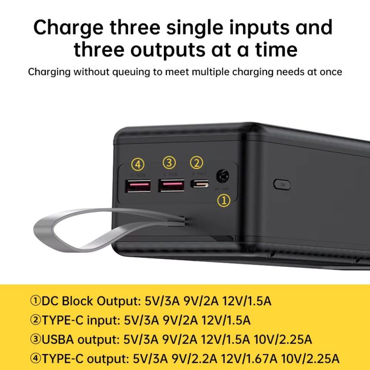 21PCS%2018650%20Battery%20Box%20DIY%20Mobile%20Power%20Case%20Solderless%2022.5W%20Fast%20Charging%20DC/USB/Type-C%20Output%20With%20LED%20Light%20(ESS%20Gadgets)%20-%20Image%203