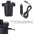 Air Pump 2 In 1 Dual-use Portable Inflatable Pump Electric Inflator Quick Filling For Car Home Use Swimming Pools Accessories. 