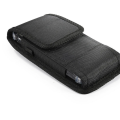 Nylon Holster Black Carrying Cell Phone Holder Belt Clip Holster Case Pouch For Mountaineering  ''5.2-5.5 inch5.7- 6.3''. 