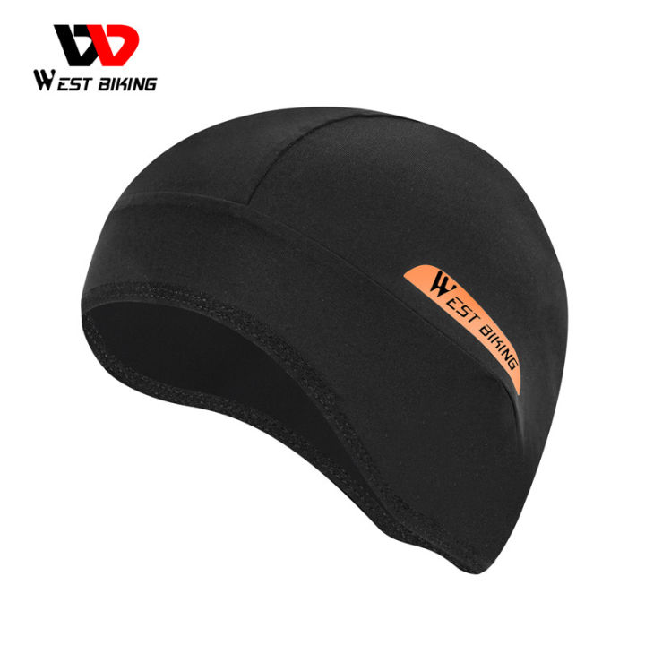 (Preorder)WEST Cycling Bike Helmet Outdoor Sports Cap Gentleman Ice Silk Cooling Cap Bicycle Helmet Wear Sunscreen Quick Dry Running Motorcycle Balaclava Headwear ခေါင်းစွပ်