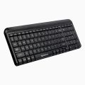 ZEBRONICS Zeb-Glide USB Wired Multimedia Keyboard for PC/Laptop with Rupee Symbol Key, Plug & Play, Gold Plated USB Connector (GLIDE BLACK). 