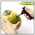 Stainless Steel Coconut Opener for Coconut Young Green Fresh Fruit Coconut Opener Kitchen Tool. 