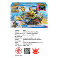 (Preorder)Hot Wheels Monster Trucks Arena Smashers Mega-Wrex vs. Crushzilla Takedown Playset Hot Wheels Monster Trucks Megarex and Crushilla Target Shooting Range Set HPR47 ကလေးကစားစရာအရုပ် . 