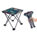 Golden Pyae Folding Stool With Carrying Bag Compact Collapsible Chair Footrest Camping Chair For Fishing Picnic Mini Chair (လွယ်ကူ ခေါက်သိမ်းထိုင်ခုံ). 