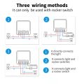Mini Smart Switch 16A DIY Light Switches 2 Way Wireless Control Smart Home. 