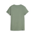(Preorder) PUMA Basics Women's Structured T-Shirt HER Green. 