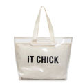 (Preorder)Fashion PVC shoulder bag, clear lens, glasses, summer, printing letters. 