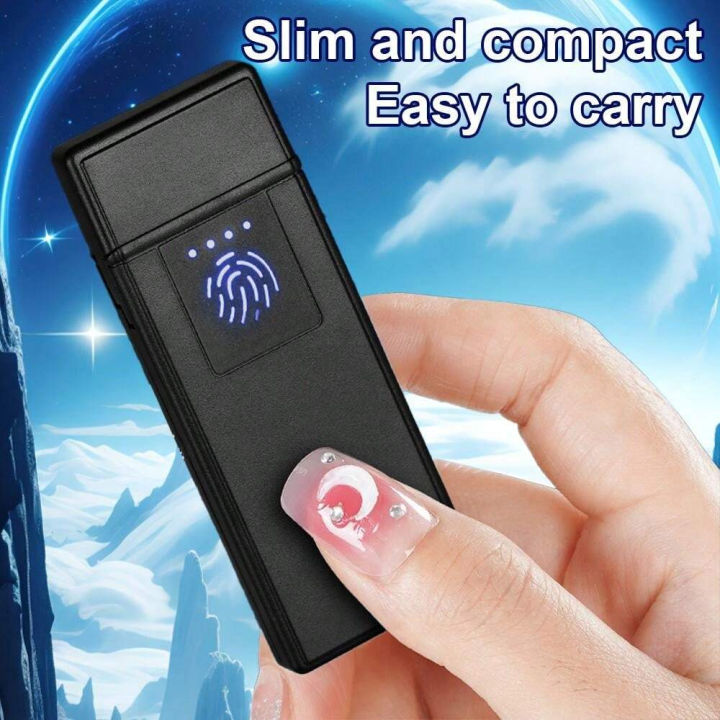 Smart%20Lighter%20Windproof%20Lighter%20USB%20Rechargeable%20Lighter%20-%20Image%203