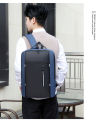 Men's Stylish Backpack USB Charging School Backpack 15.6 Inch Laptop Backpack Male Book Backpack Waterproof BackPack. 