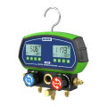 (Preorder)  MRCARTOOL L302 Digital Tube Temperature Test Gauge Set Vacuum Leak Tester Refrigeration Tester with 3pcs Refrigerant Hoses for R134A Air Conditioner Maintenance Testing. 