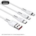 JOKADE JA-011 MANDA series 3 in 1 smart charging cable (1 meter). 
