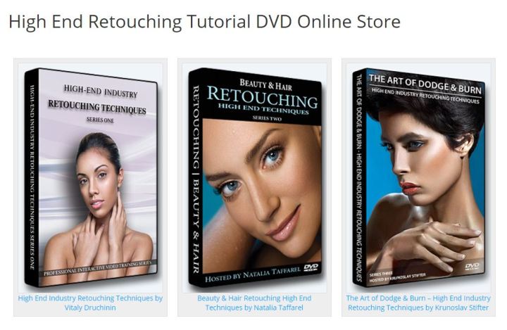 Digital Photoshop High-End Retouching Techniques 3 DVD File Size - 14 GB