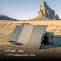 EcoFlow 110W Portable Solar Panel. 