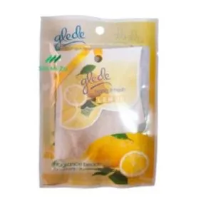 Glade Hang It Fresh Fragrance Beads Car Air Freshener (LEMON)