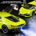 (Preorder) LEO 1:24 Revuelto Supercar Model Car Dice Metal Toy Vehicle Die Cast for Boys Children Simulation Sound Light Effect Gift Hobby Collection ကလေးကစားစရာအရုပ်. 