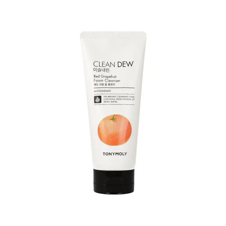 Tonymoly Clean Dew Red Grapefruit Foam Cleanser 180ml