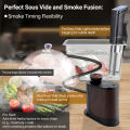 (Preorder) INKBIRDPLUS Portable Cocktail Smoker Kit with Sous Vide Wood Smoker, Smoke Flavor Smoker with 4 Wood Chips, Rechargeable Cold Smoker for Cooking, BBQ, Meat, Drinks, Cheese, Salmon. 