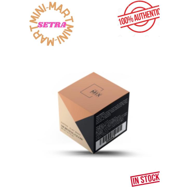 The Mix by Su -Instant Glow Clay Mask -Morning Glow Coffee Clay Mask